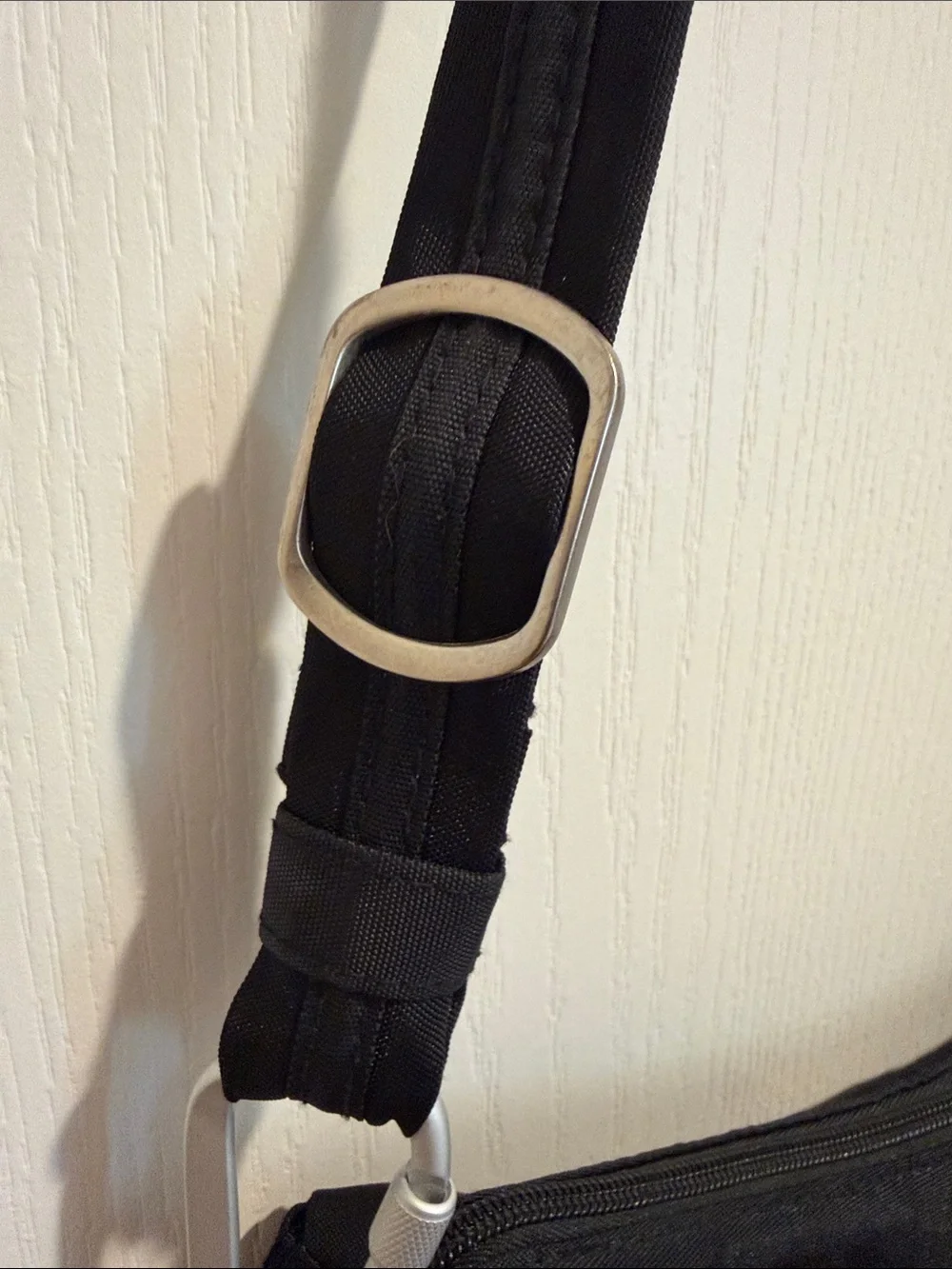 Travelon Black Nylon Crossbody Bag with Adjustable Strap - Picture 8 of 16
